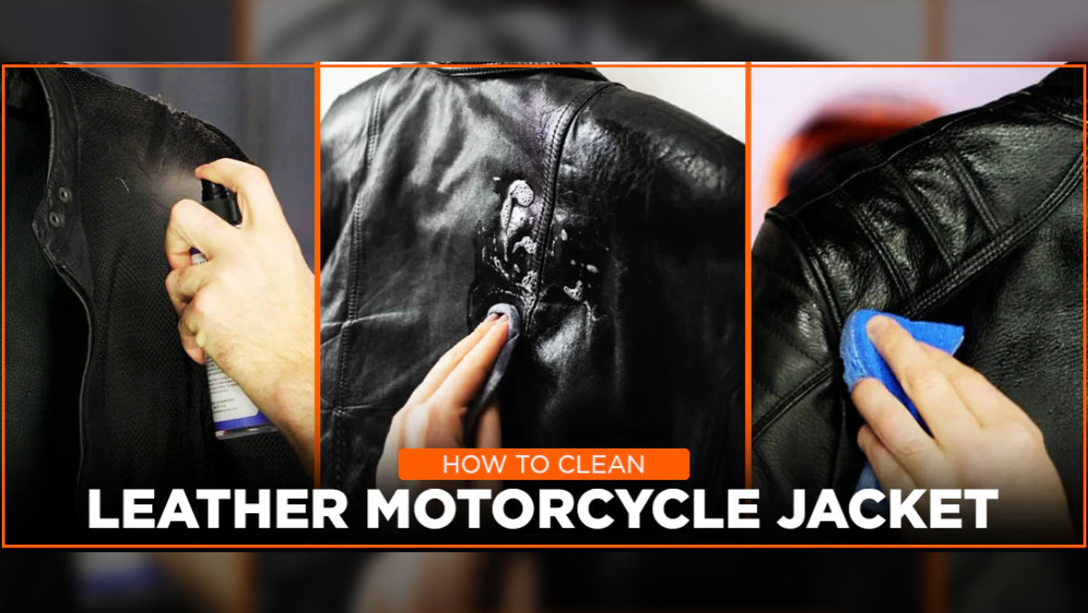 How to Clean Leather Motorcycle Jacket - Petersign