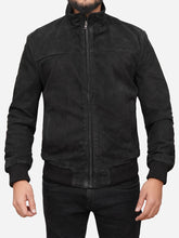 Lade das Bild in den Galerie-Viewer, Jaxon Black Bomber Jacket
