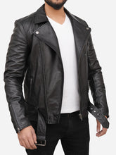 Load image into Gallery viewer, Men Genuine Vintage Leather Jacket