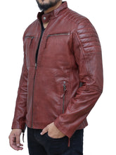 Load image into Gallery viewer, Men's Leather Jacket