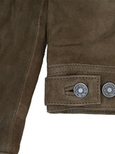 Load image into Gallery viewer, MensCasualOliveGreenTruckerJacket