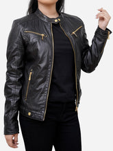 Lade das Bild in den Galerie-Viewer, Classic Moto Leather Jacket