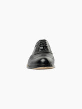Load image into Gallery viewer, Dublin Black Wingtip Oxford Leather Sole Dress Shoes