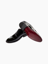Load image into Gallery viewer, Munich Black Patent Oxford Cap Toe Dress Shoe