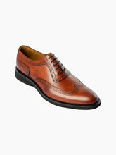 Load image into Gallery viewer, Dublin Antique Cognac Rubber Sole Dress Shoes