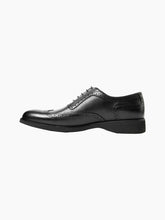 Load image into Gallery viewer, Dublin Black Rubber Sole Wingtip Oxford Dress Shoes
