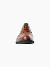 Load image into Gallery viewer, Dublin Antique Cognac Rubber Sole Dress Shoes