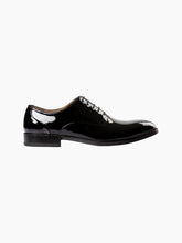 Load image into Gallery viewer, Valencia Black Patent Oxford Cap Toe Dress Shoe