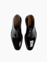 Load image into Gallery viewer, Lisbon Black Patent Leather Whole Cut Oxford Dress Shoes