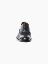 Load image into Gallery viewer, Munich Black Leather Oxford Cap Toe Dress Shoe