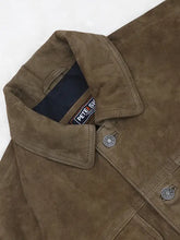 Load image into Gallery viewer, suedeleathertruckerjacket