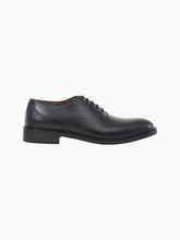 Load image into Gallery viewer, Valencia Black Oxford Cap Toe Leather Dress Shoe