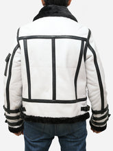 Load image into Gallery viewer, leather bomber jacket for men
