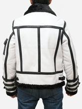 Load image into Gallery viewer, leather bomber jacket for men