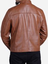 Load image into Gallery viewer, moto jacket leather for men