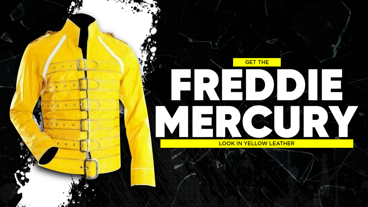 Mercury Rising Jacket Freddie Mercury Yellow Jacket | Iconic 1986 Queen Outfit