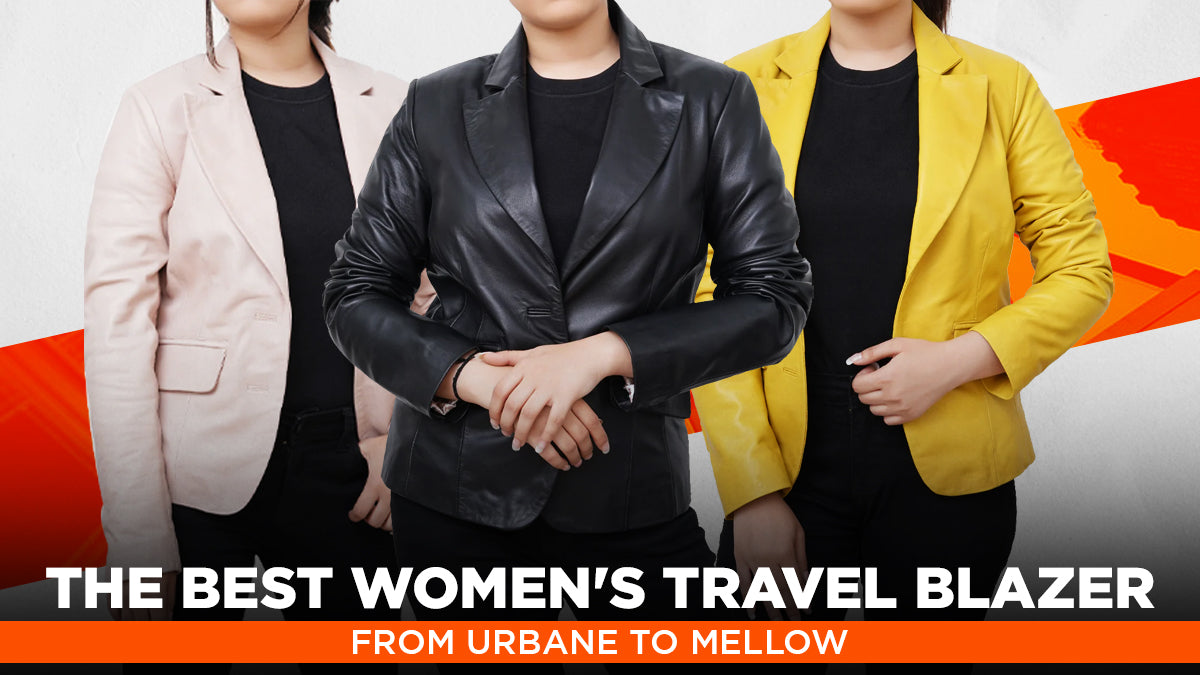 The Best Women's Travel Blazer, From Urbane To Mellow