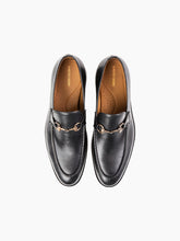Load image into Gallery viewer, Handcrafted Bali Black Dress Loafers
