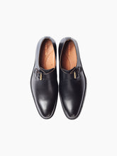Load image into Gallery viewer, Seoul Black Single Monk Strap Dress Shoe
