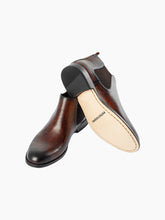 Load image into Gallery viewer, Men’s Sao Paulo Tobacco Patina Ankle Boot
