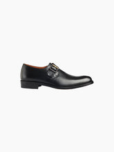 Load image into Gallery viewer, Handmade Royal Black Monk Strap Leather Shoe
