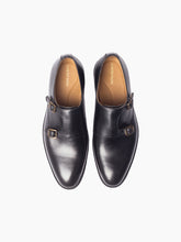 Load image into Gallery viewer, Black Double Buckle Dress Shoes
