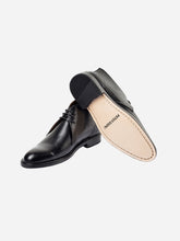 Load image into Gallery viewer, Elegant Black Leather Ankle Shoe
