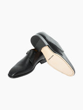 Load image into Gallery viewer, Monk Strap Formal Black Brogue Dress Shoes

