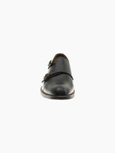 Load image into Gallery viewer, black cap toe dress shoes
