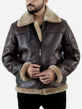 Load image into Gallery viewer, B3 Leather Bomber Jacket
