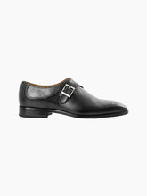 Load image into Gallery viewer, Monk Strap Formal Black Brogue Dress Shoes
