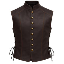 Load image into Gallery viewer, Renaissance Leather Vest
