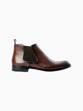 Load image into Gallery viewer, Sao Paulo Tobacco Patina Leather Shoe
